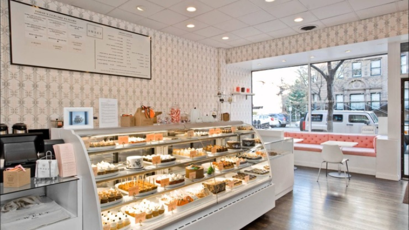 Thiết kế tiệm bánh ngọt nhỏ theo phong cách hiện đại